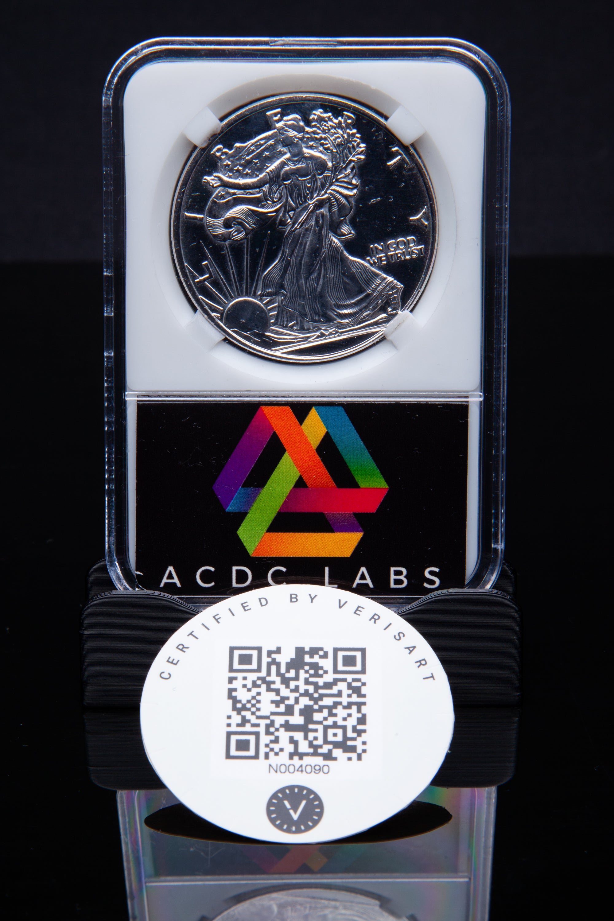 American Silver Eagle Round Bullion+ Digital Replica NFT